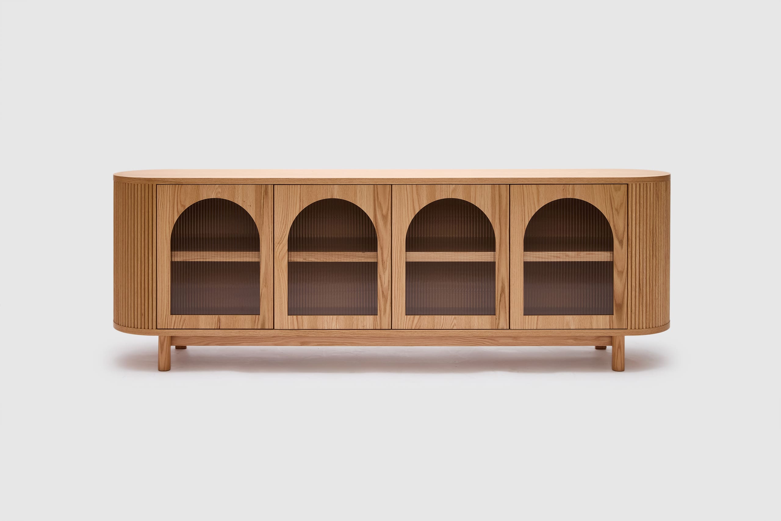 Gloria 4 Door Buffet - Natural