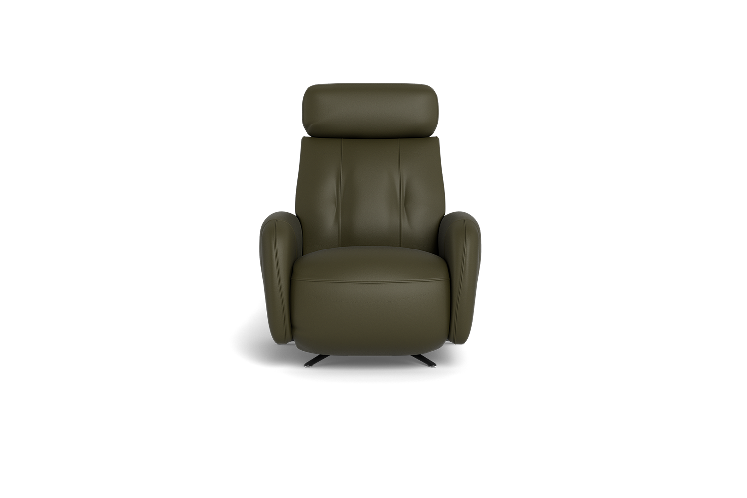 Bronte Manual Recliner Chair - Leather