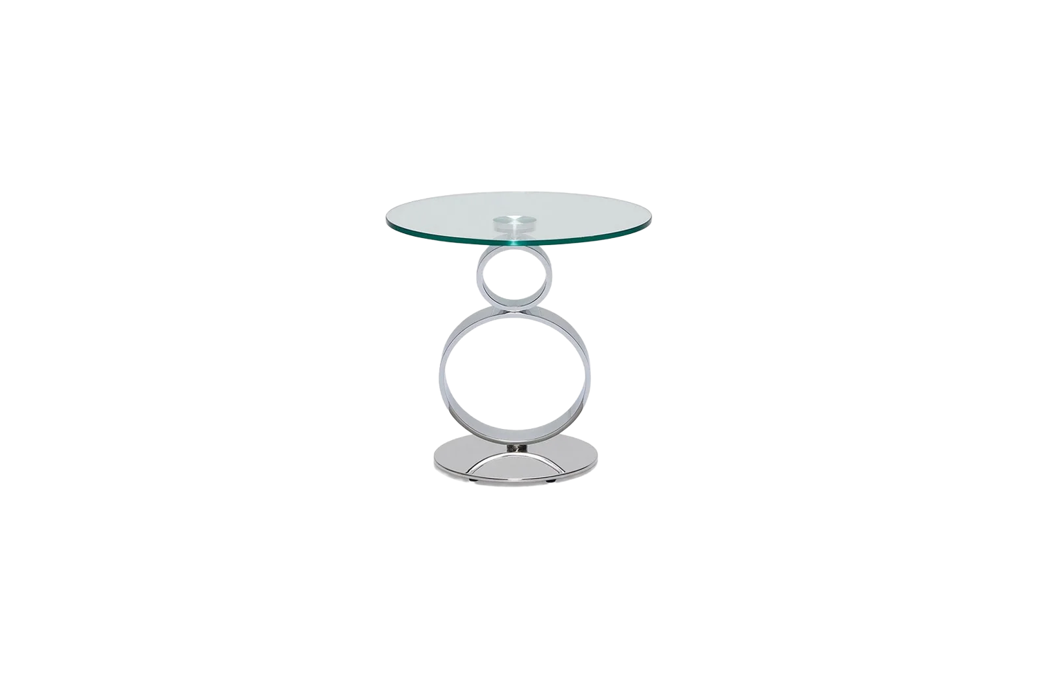 Fable Lamp Table - Chrome