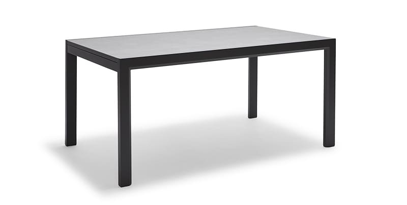Cove Outdoor Extension Dining Table - Charcoal