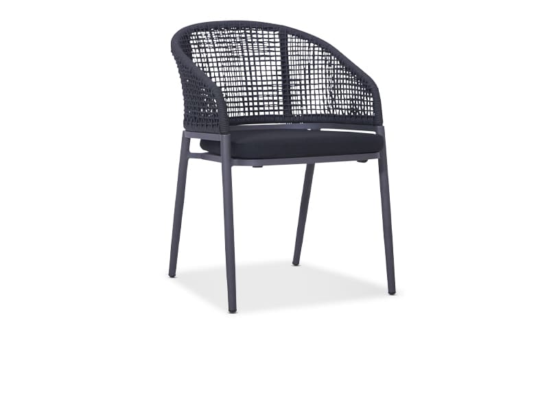 Sarande Outdoor Dining Chair - Charcoal