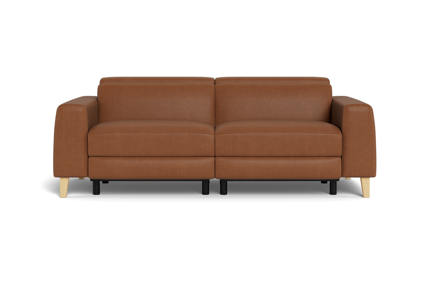 Gabrielle 2.5 Seat Dual Electric Recliners With Electric Headrests - Leather