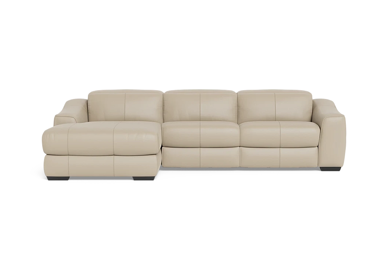 Kennedy 2.5 Seater Plus Left Chaise One Electric Recliner And Electric Headrest - Leather