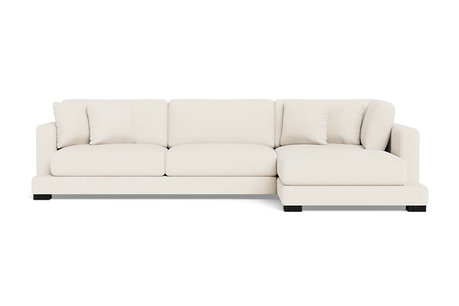 Kimona 3 Seater Plus Right Chaise - Fabric