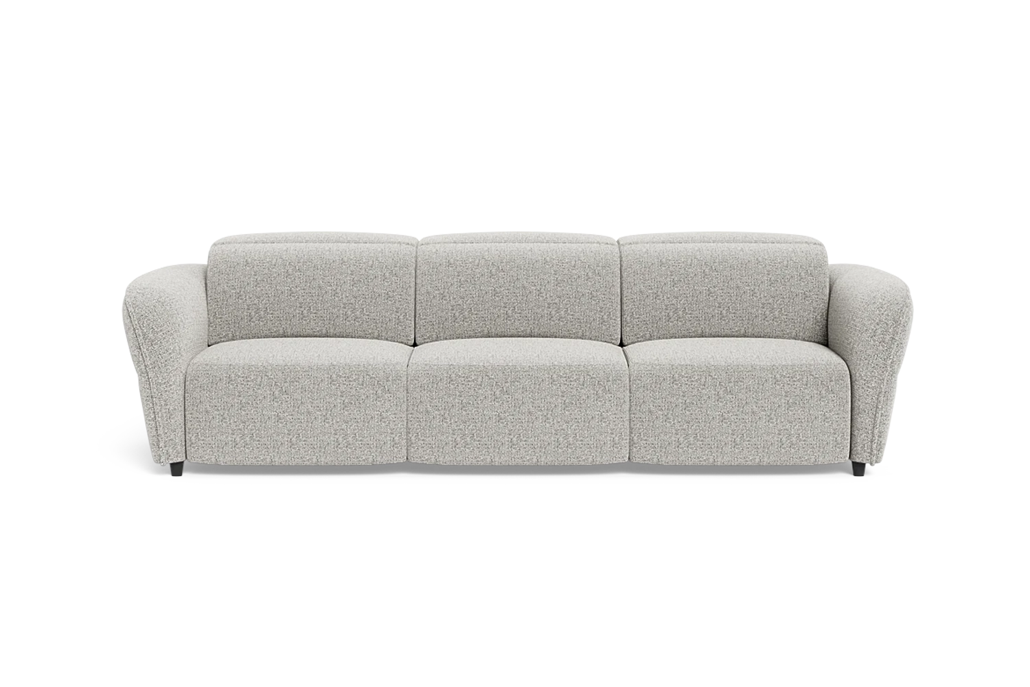 Serena 3.5 Seater Dual Electric Recliners With Electric Headrests - Fabric