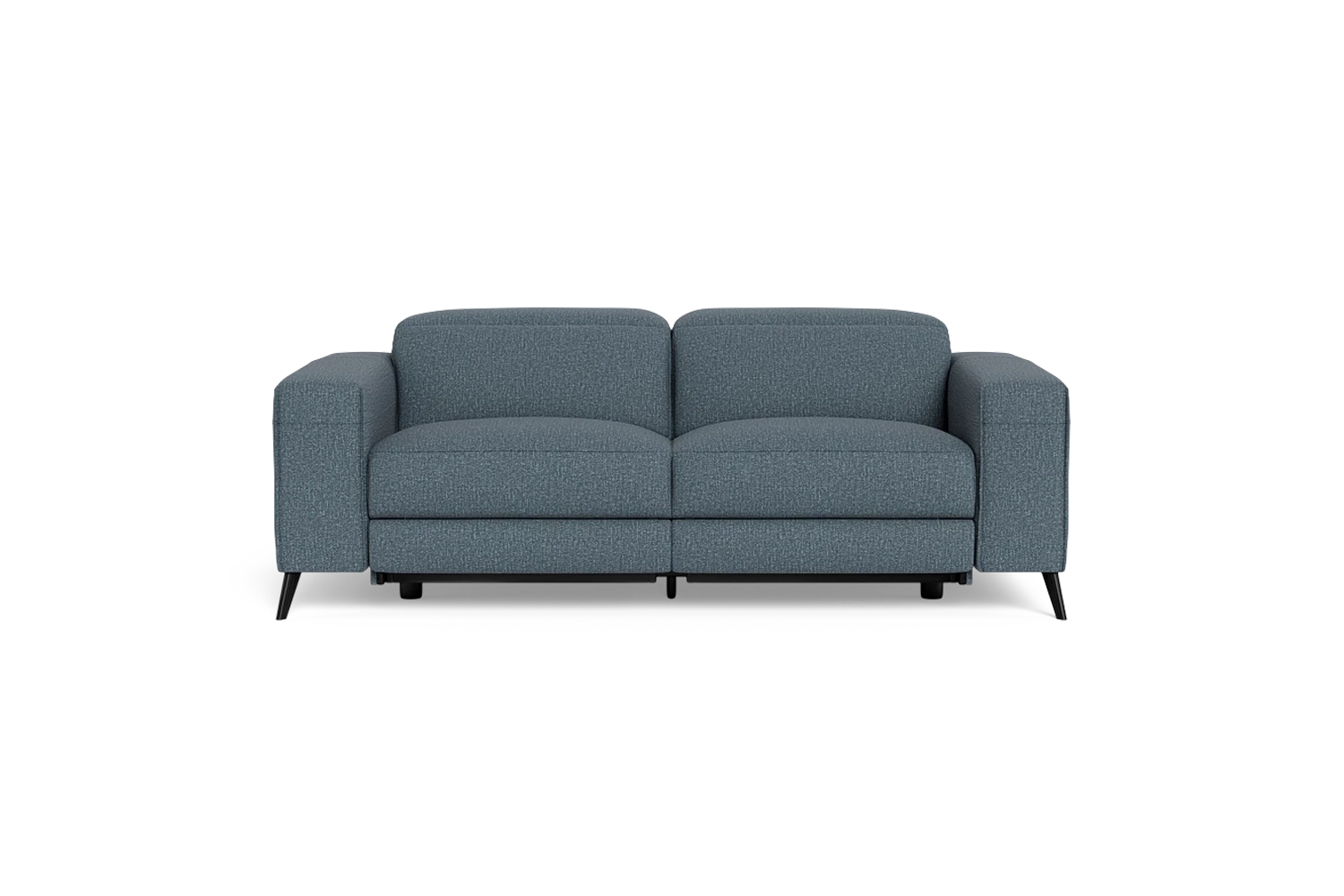 Sloane 3 Seater Dual Electric Recliners With Electric Headrests - Fabric