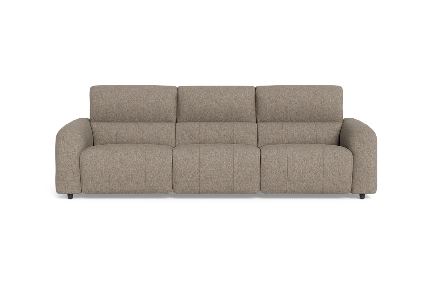 Sogno 3.5 Seater Dual Electric Recliners And Telescopic Headrests - Fabric