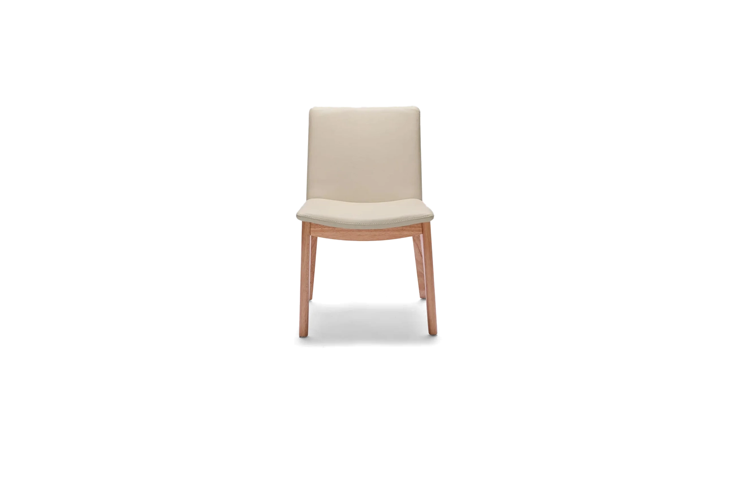 Tevez Dining Chair - Frost/Natural