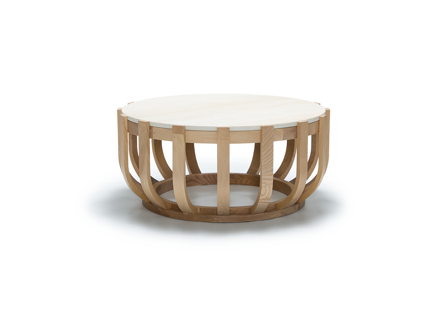 Ocean Coffee Table - Travertine