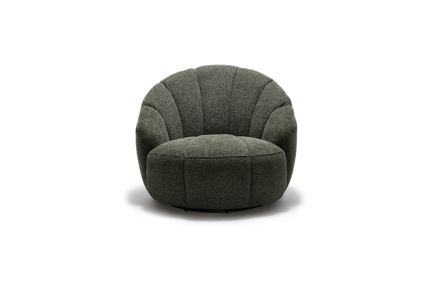 Hub Swivel Chair - Green