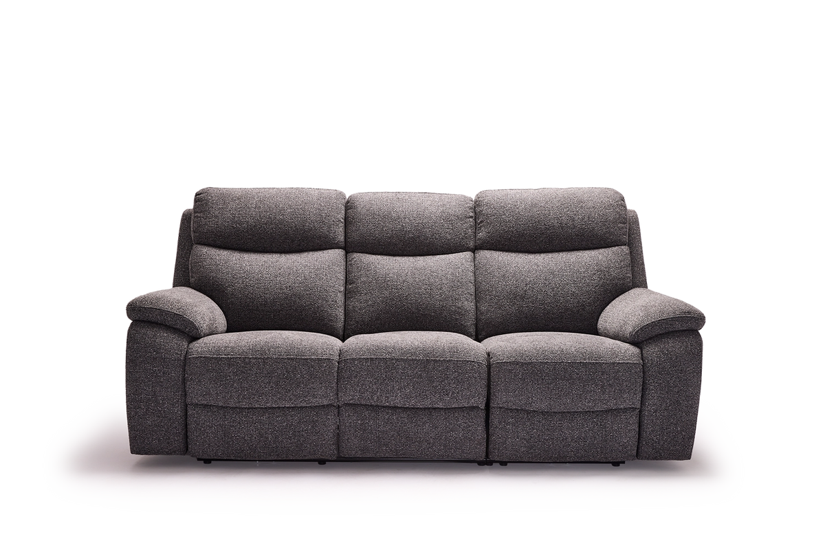 Toledo 3 Seater | Fabric | Dual Electric Recliners