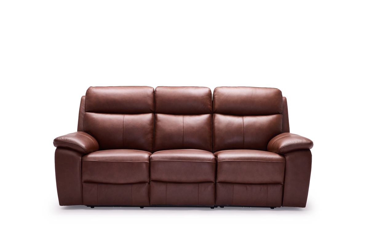 Toledo 3 Seater | Leather | Dual Electric Recliners