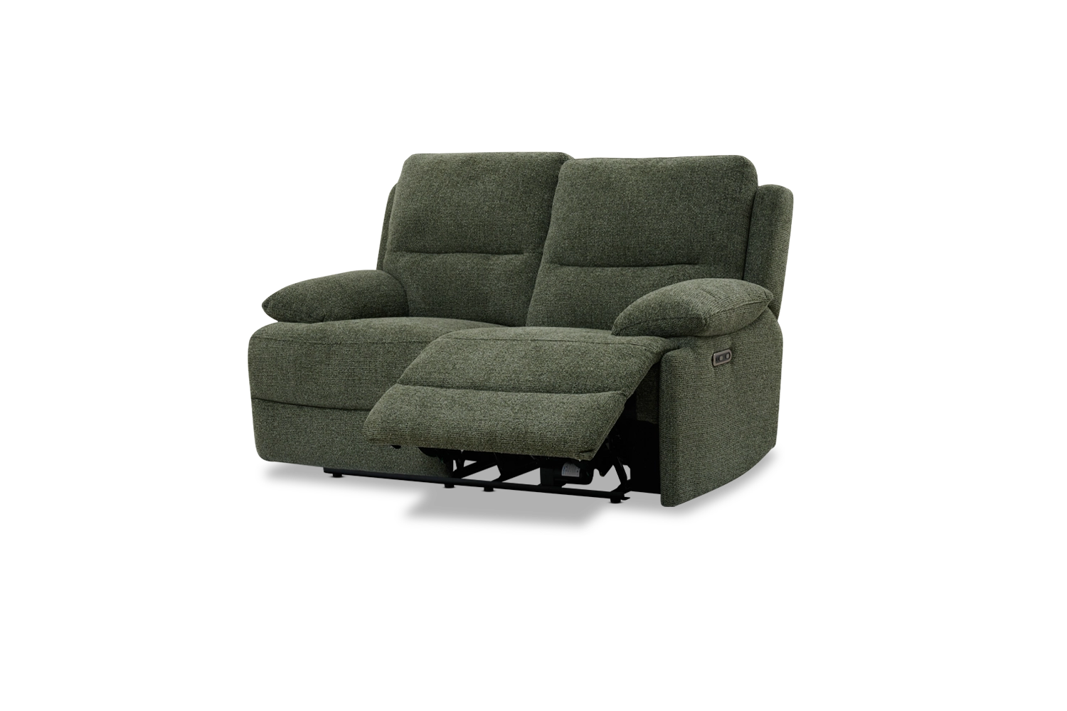Avora 2 Seater | Fabric | Dual Electric Recliners + Headrests