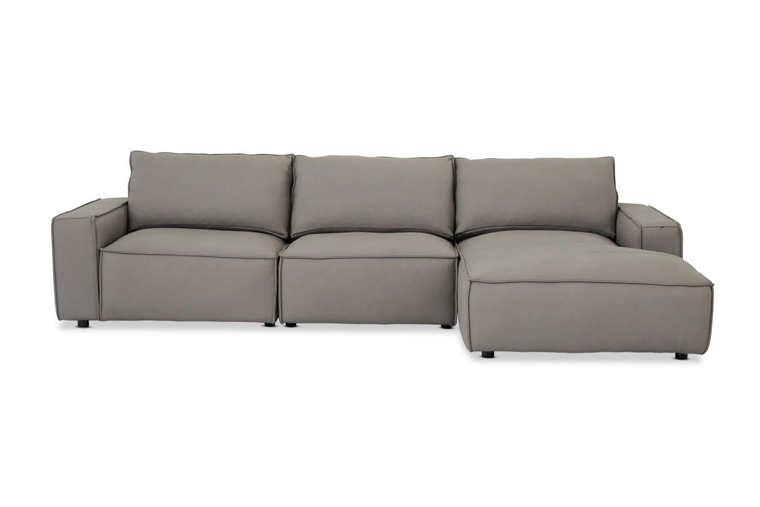 Blyss 3 Seater + Chaise - Leather