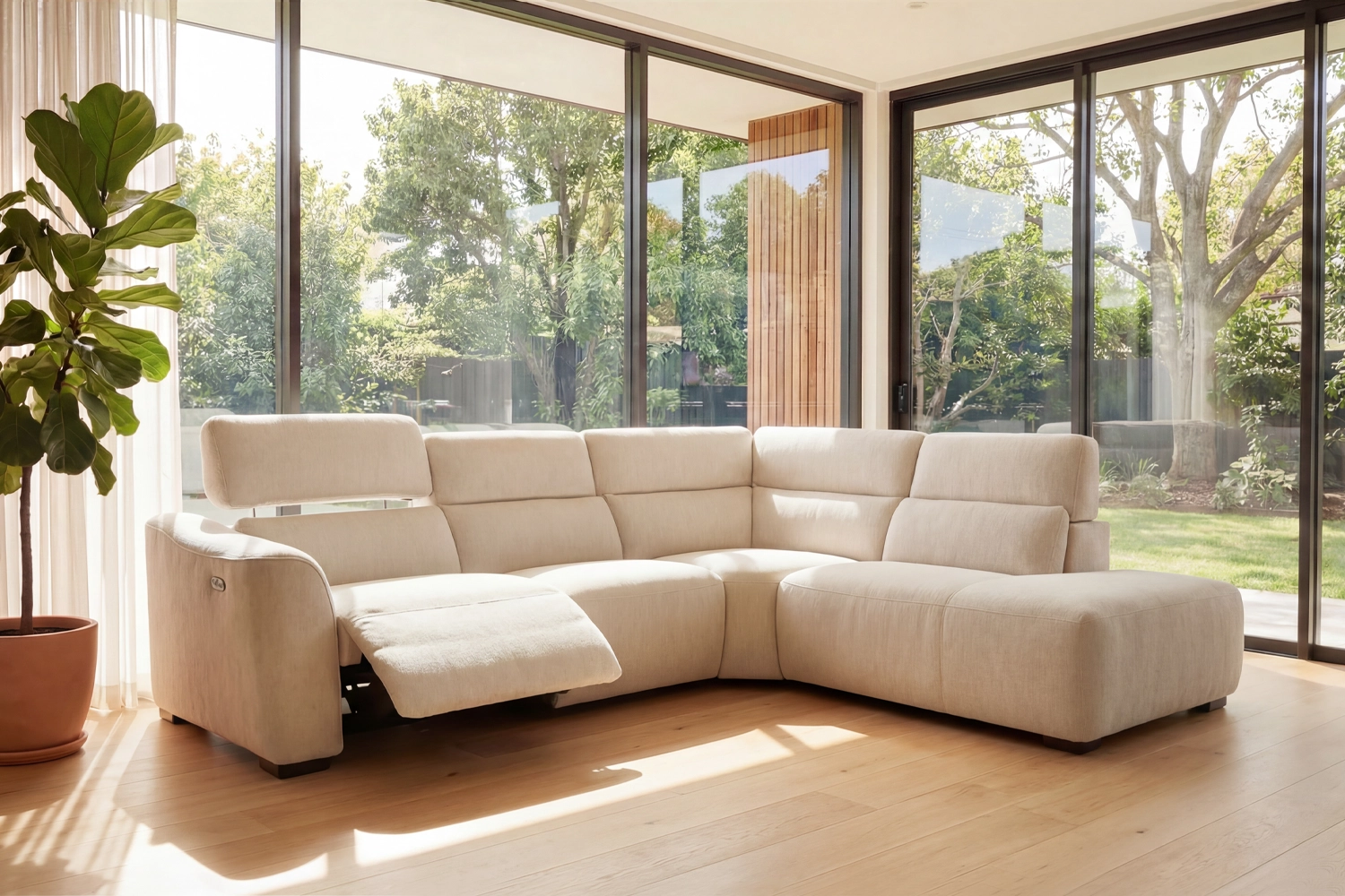 Tara 2.5 Seater + Corner Terminal - Fabric