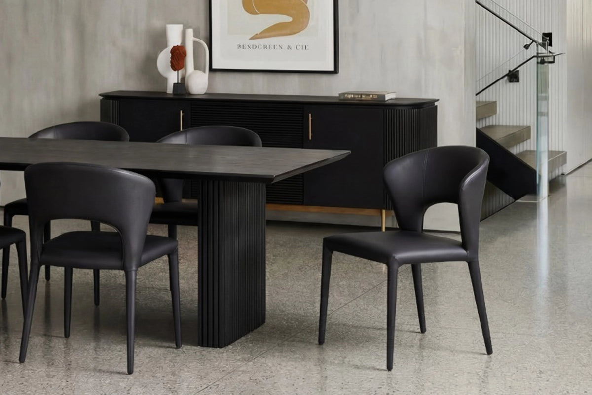 Sedara Dining Chair - Black