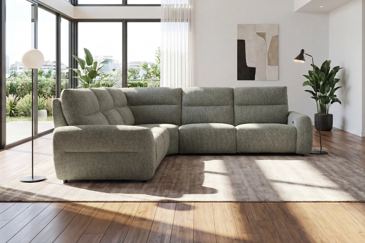 Elyse Fabric Modular Sofa - Ex-Demonstration