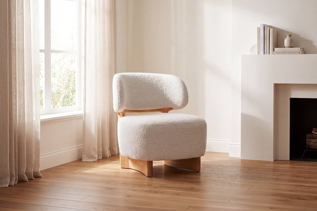 Emily Accent Chair |Fabric