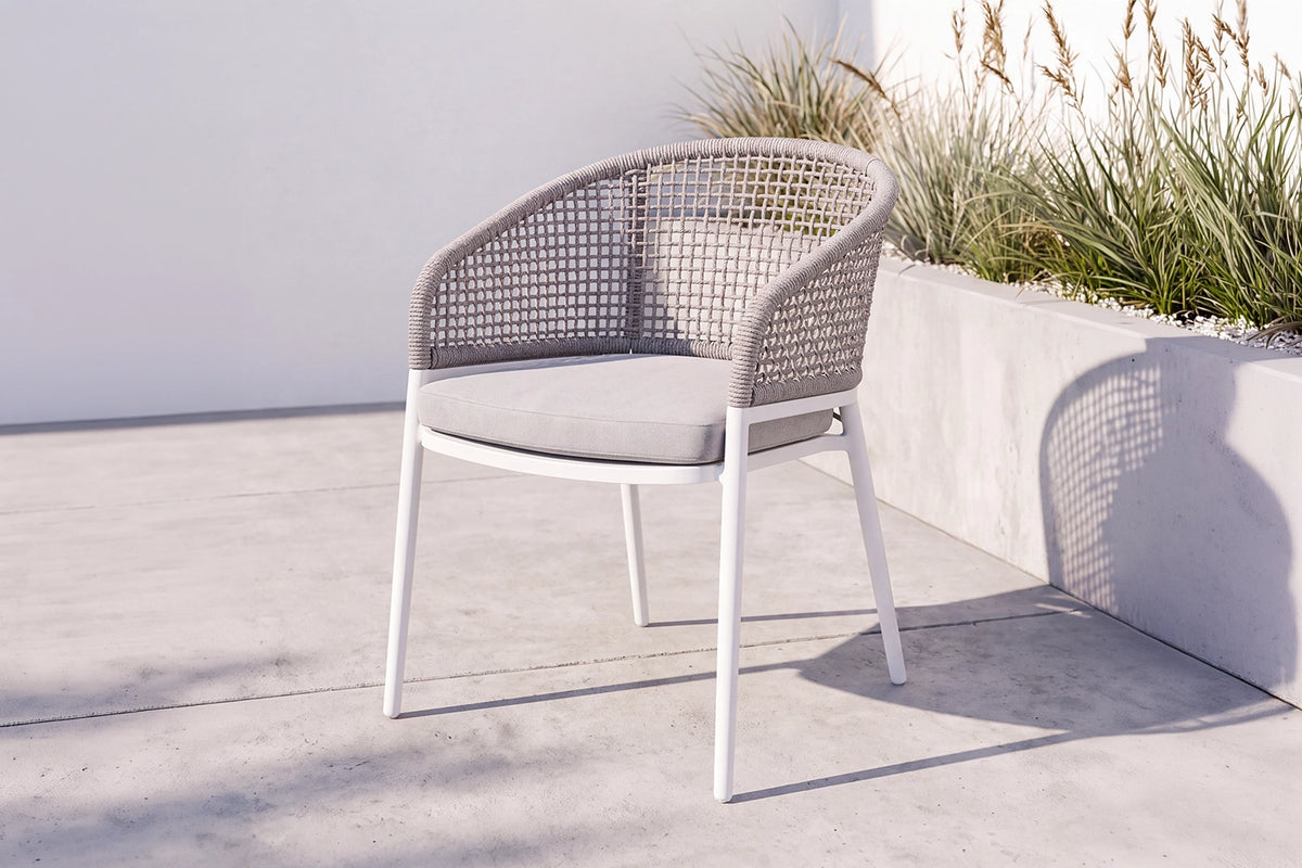 Sarande Outdoor Dining Chair - White