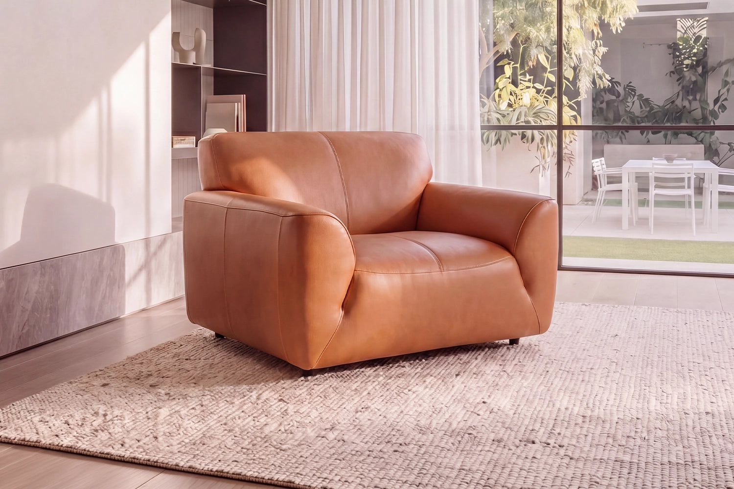 Grace 1.5 Armchair | Vintage Leather