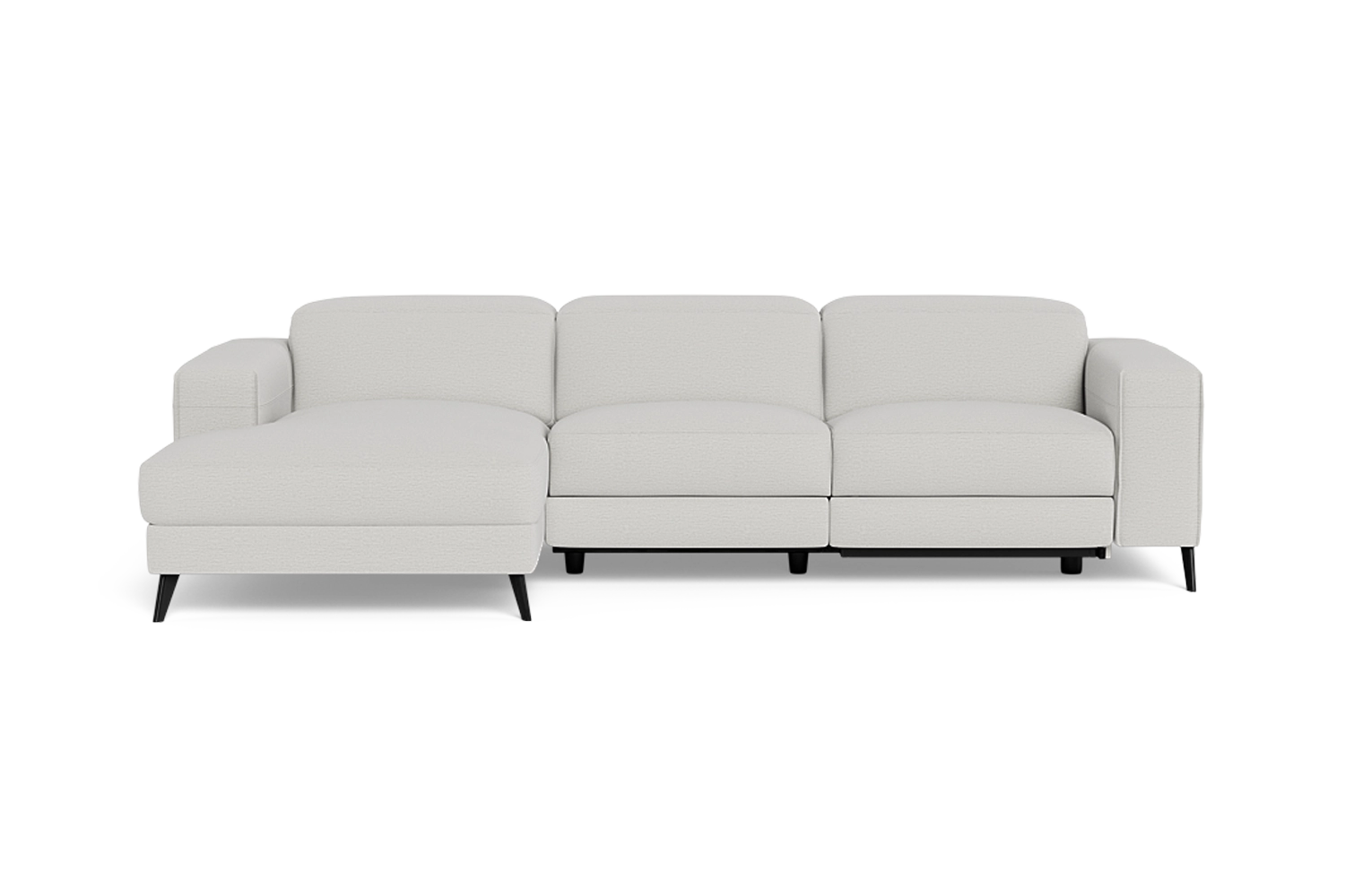 Sloane 3 Seater Electric Recliner With Electric Headrest And Left Chaise - Fabric