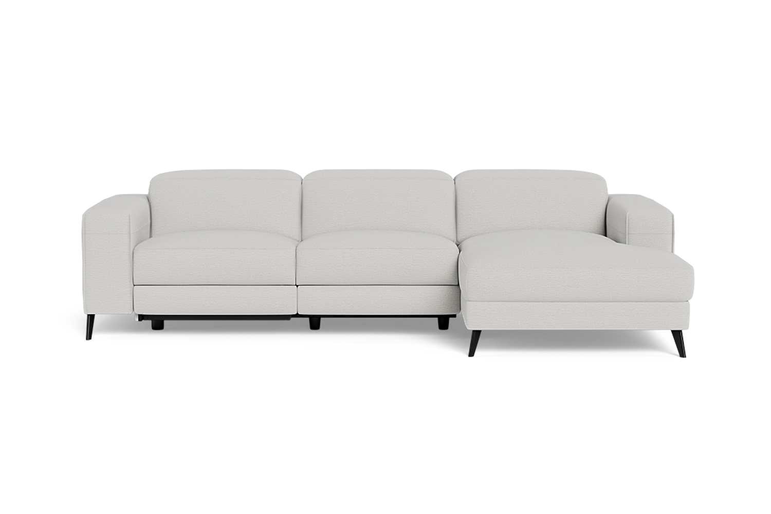 Sloane 3 Seater Electric Recliner With Electric Headrest And Right Chaise - Fabric