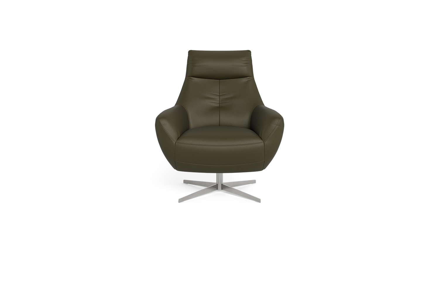 Eden Swivel Chair - Leather