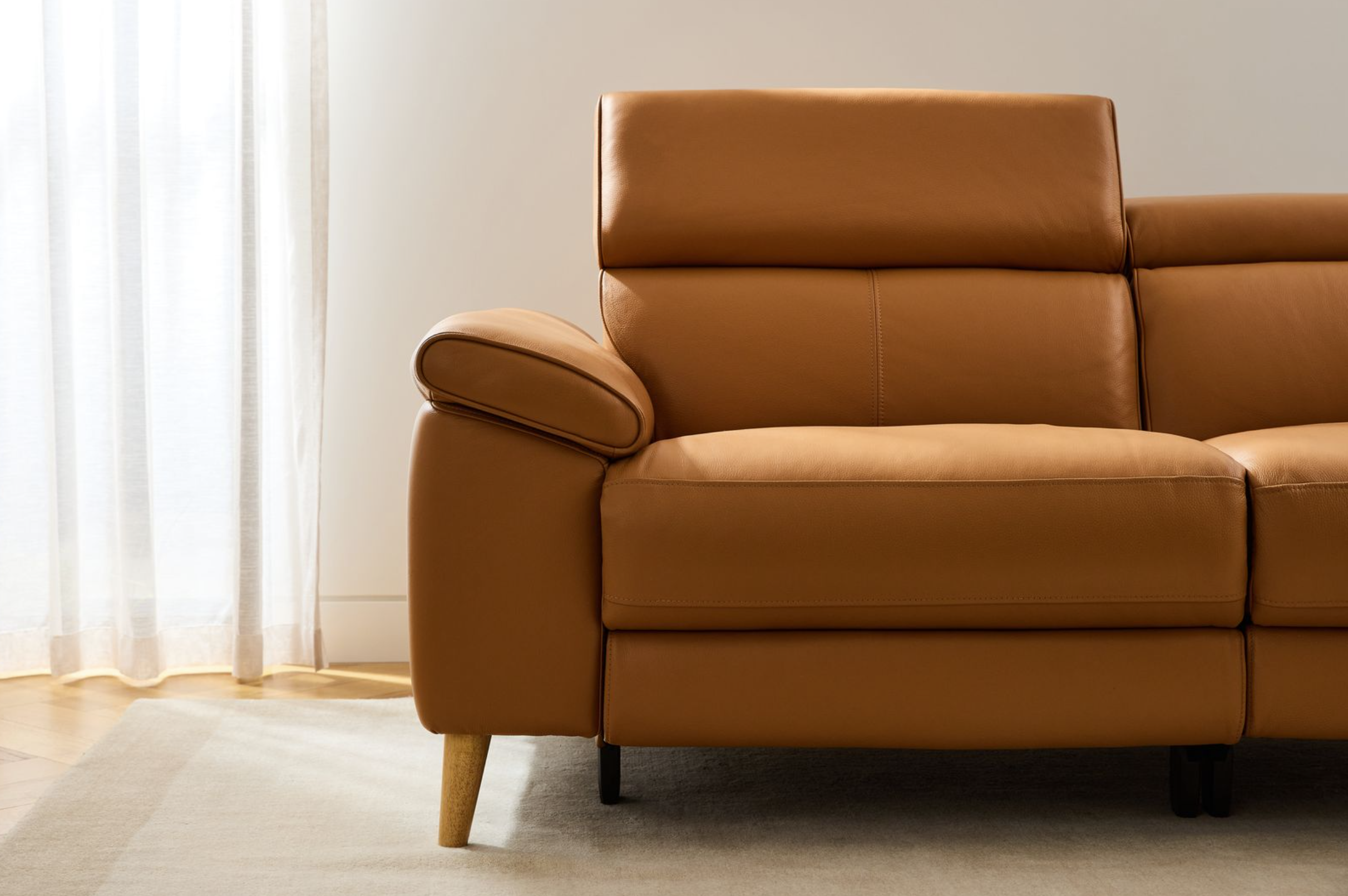 Zaida 2.5 Seater | Leather | Dual Electric Recliners & Electric Headrests