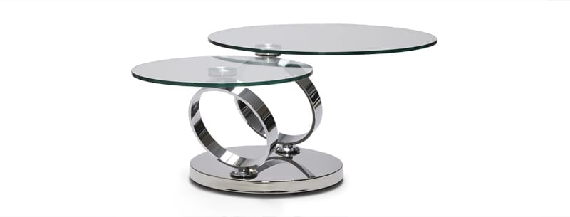 Fable Coffee Table – Chrome