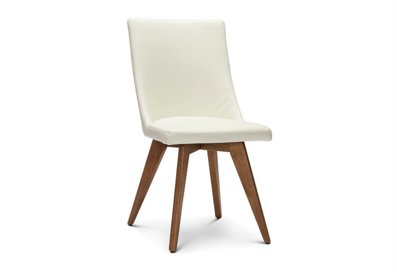 Camilla Dining Chair – Premium White Leather