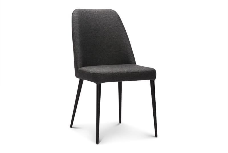 Milena Dining Chair – Dark Grey Fabric