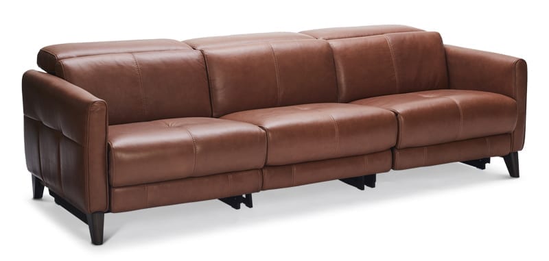 Franklin 3 5 Seater Lounge Adriatic, Franklin Leather Sofa