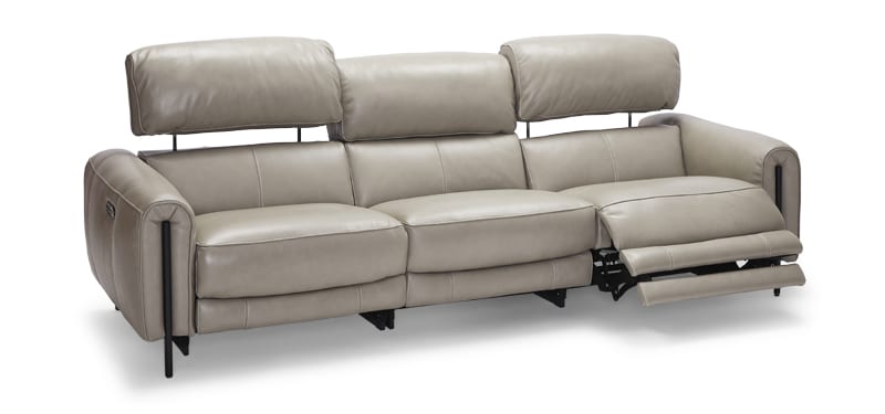 Liam 3 5 Seater Lounge Adriatic, Liam Leather Sofa