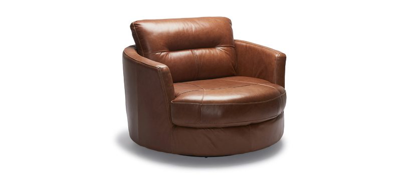 Eclipse Swivel Chair – Leather