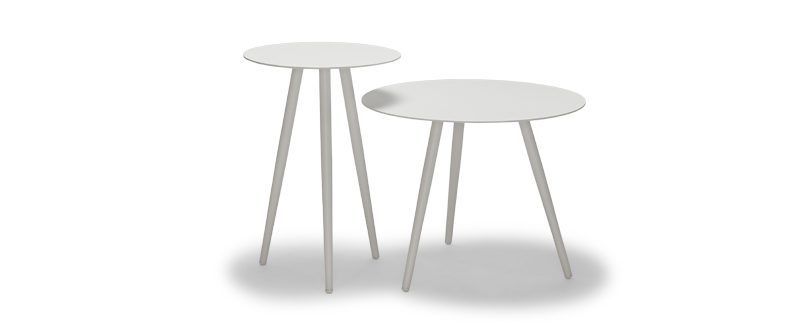 Luzon Outdoor Side Tables – White