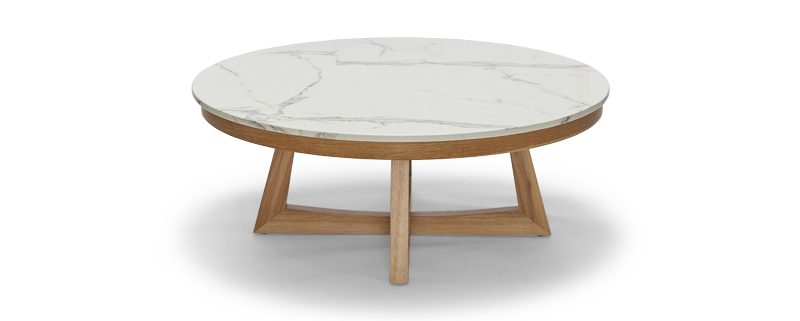 Toulon Round Marble Coffee Table