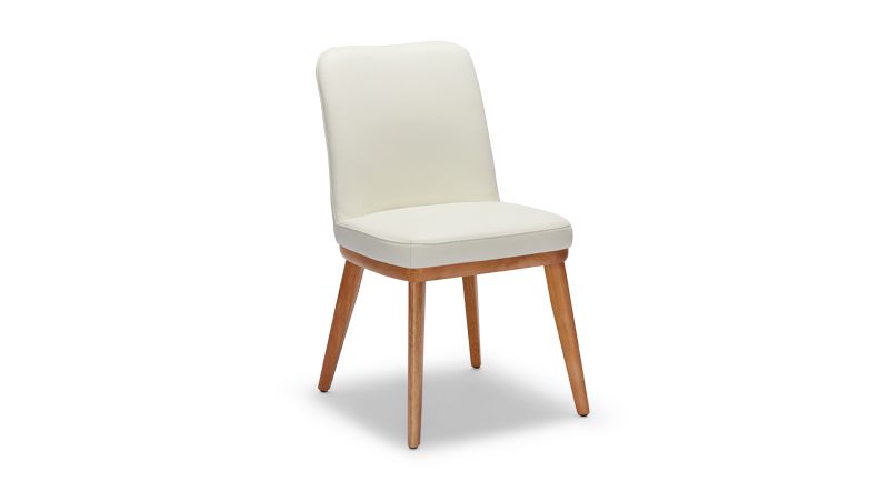 Azul Dining Chair – White Leather