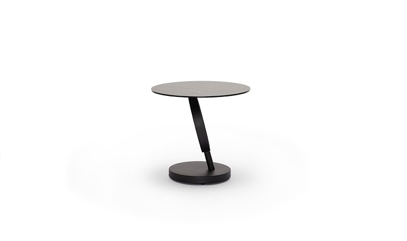 Fable Lamp Table – Black Ceramic