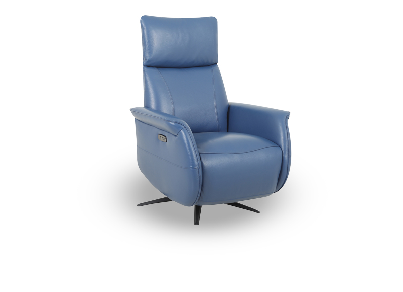Bob Recliner Chair – Blue