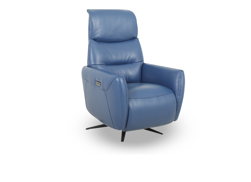 Dallas Recliner Chair – Blue