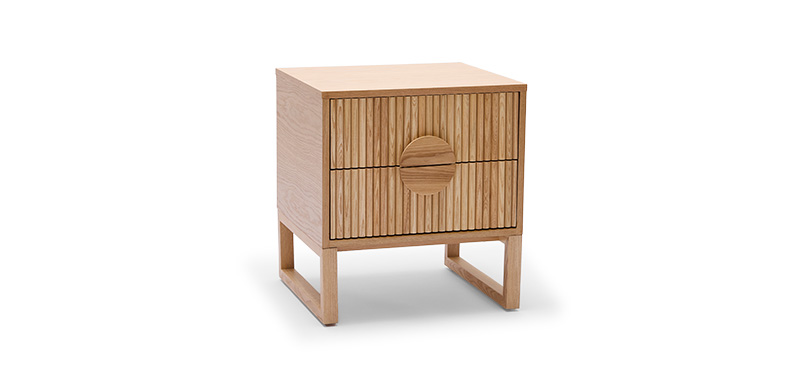 Augusta Bedside Table – Natural